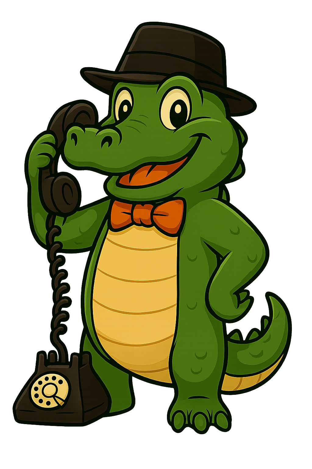 Croco with Fedora